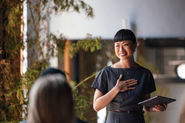 istock Business Professional Speaking at a Conference Meeting 2179684493