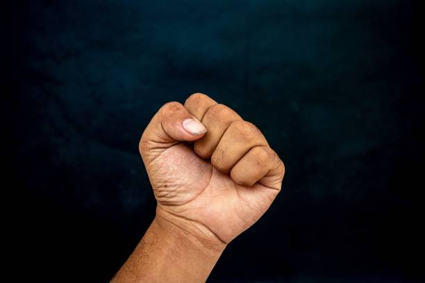 istock A raised fist, a powerful symbol of unity, protest, and resistance 2179687362