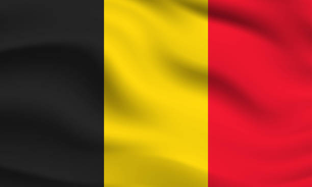 istock illustration of Belgium waving 3d flag 2179688269