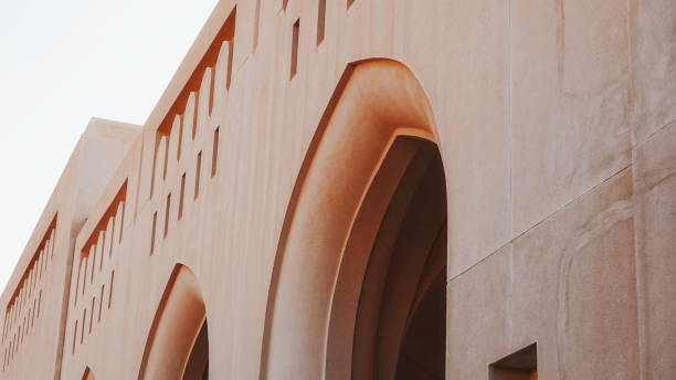 istock Building Beige Arches Closeup Daytime Architectural Elegant Structure Urban 2179688729