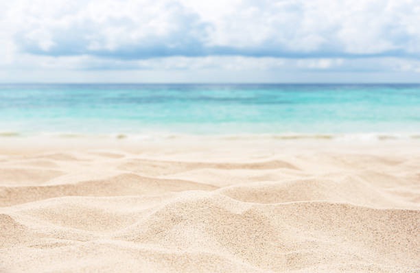istock Empty tropical sand beach scenery for background or wallpaper 2179692175
