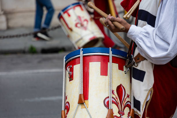 istock Drummer on the street during local parade 2179693738