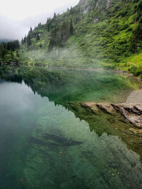Seealpsee is a lake in the Alpstein district of the canton of Appenzell Innerrhoden in Switzerland.