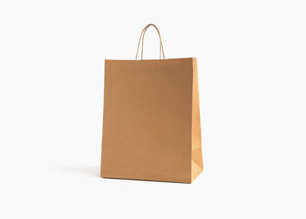 istock empty brown paper shopping bag on a white background 2179704780