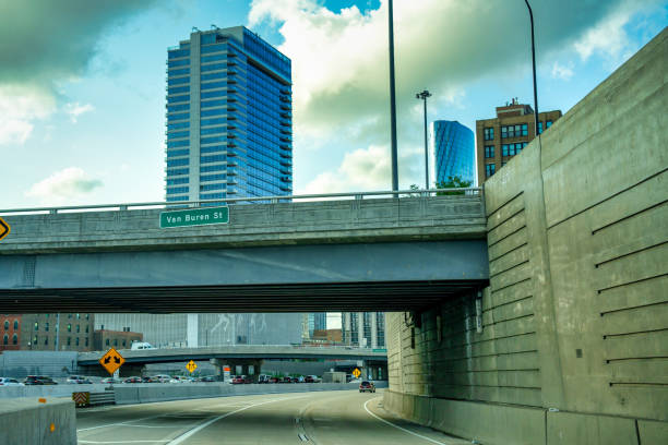 istock City traffic towards Downtown Chicago 2179705578