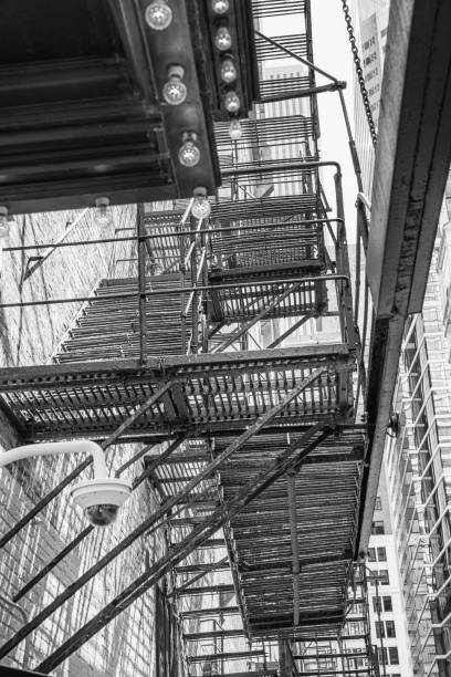 istock Staircase outside an ald city building 2179707578