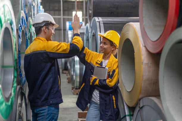 istock Partnership in a Metal Factory 2179710806