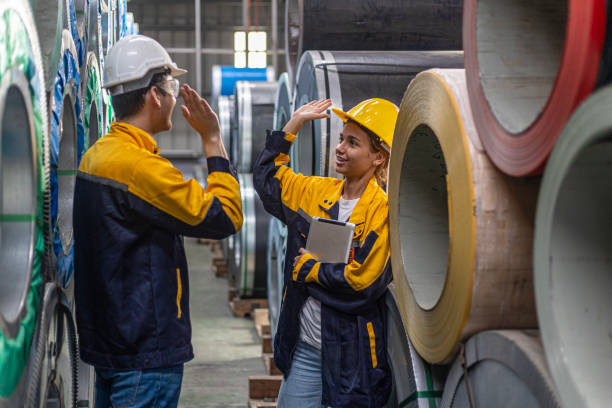 istock Partnership in a Metal Factory 2179710811