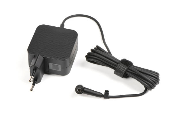 istock Laptop AC adapter isolated on white background. 2179714164