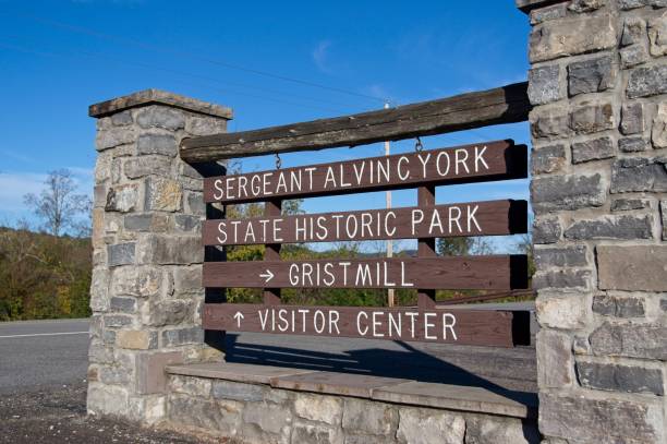 istock Entrance sign to state park 2179731561
