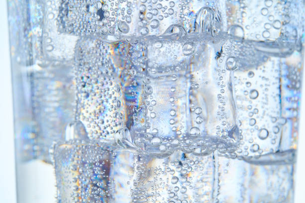 istock Carbonated water with ice cubes 2179741392