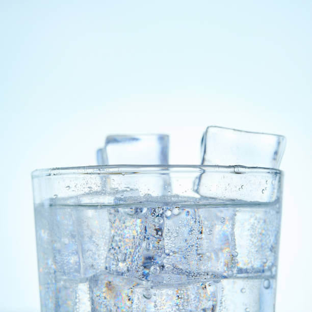 istock Carbonated water with ice cubes 2179741411