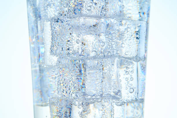 istock Carbonated water in a glass with ice 2179741921
