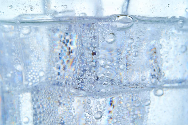 istock Carbonated water in a glass with ice 2179741955