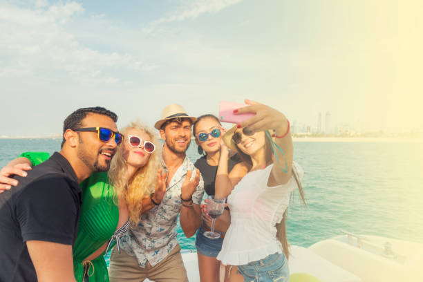 istock Selfie during a boat party in Dubai 2179764553