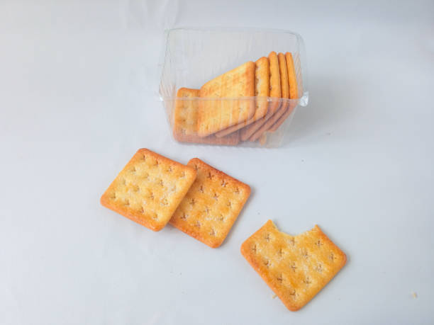 istock Sugar coated biscuits, also known as malkist, sweet and crispy. isolate on white. snack concept 2179765614