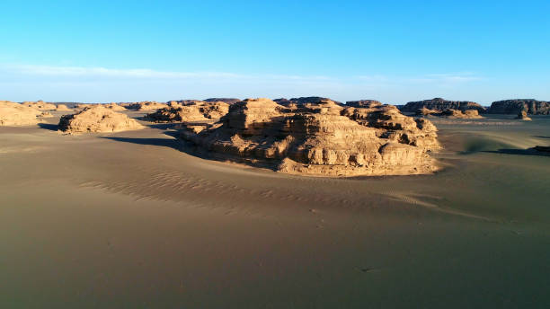 istock Yardang Landform,Devil's City in the Tsaidam Basin,China,Asia. 2179765787