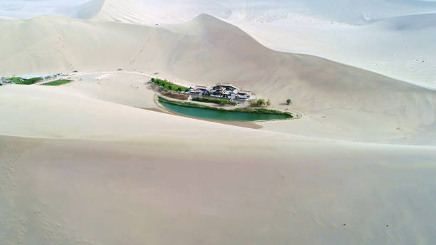 istock Mingsha Mountain Crescent Spring,Dunhuang,Gansu,China,Asia. 2179766445