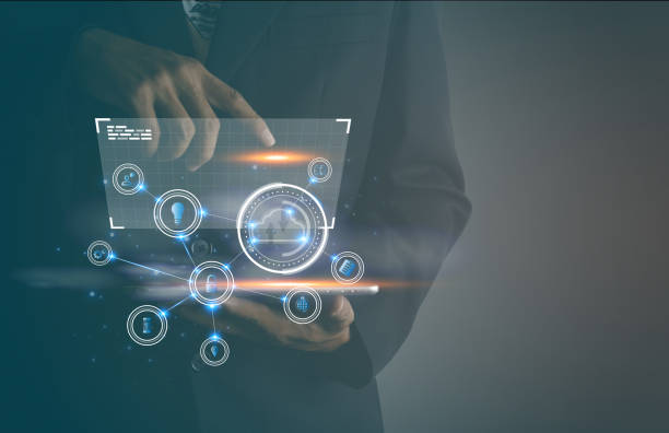 istock Startup concept with icon business and network connection on mod 2179769449