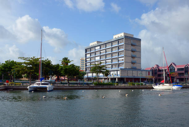 istock Treasury Building and the National Heroes Square, along the Inner Basin / Constitution River, seen from Independence Square, Bridgetown, Barbados 2179783331