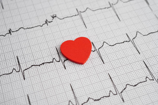 istock Electrocardiogram ECG, heart wave, heart attack, cardiogram report. 2179791696