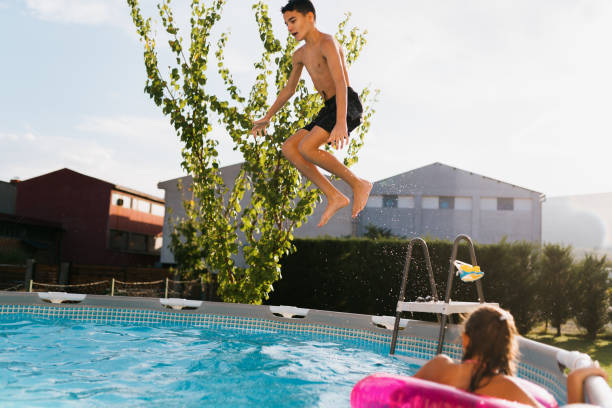 istock Teenagers having fun in hot summer days 2179816868