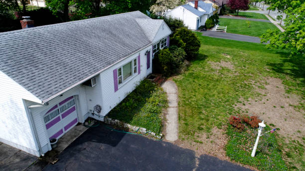 istock Neglected house and landscaping that needs care 2179830824