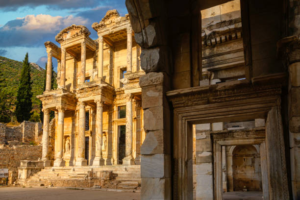 istock Celsius Library in ancient city Ephesus 2179831041