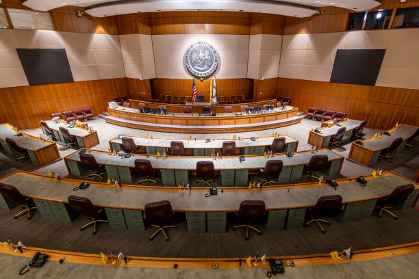 istock New Mexico legislature, Senate chamber 2179849091