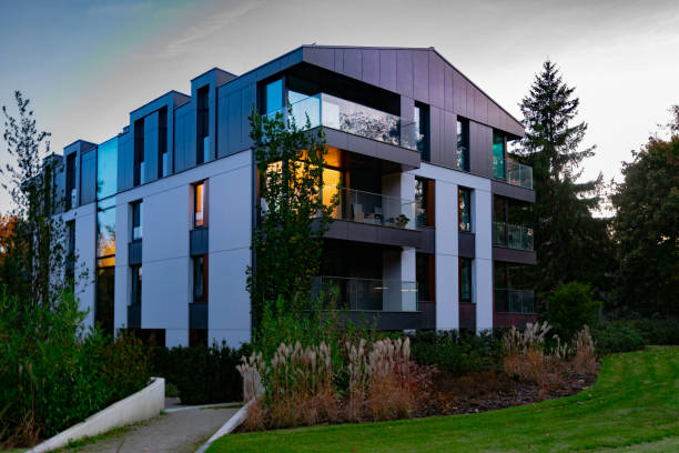 istock New houses construction. Residential house development 2179850824