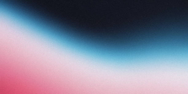 istock Grainy abstract background, dark noisy poster black backdrop pink blue glowing color wave banner design, copy space 2179852784