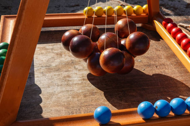 Bowling Ball And Pins On White