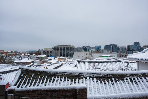 istock Winter Scenery at Seoul Bukchon Hanok Village 2179856236