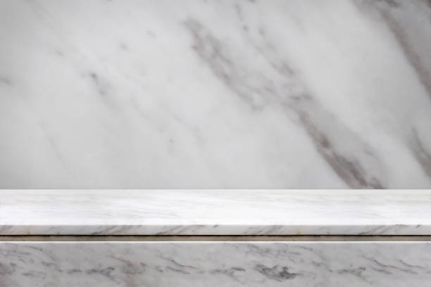 istock white marble table top with natural wall texture background for mockup product display template 2179859127
