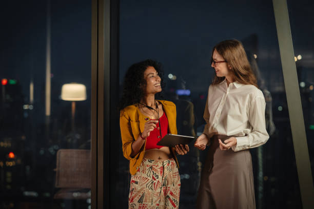 istock Female colleagues collaborating on a project 2179872850