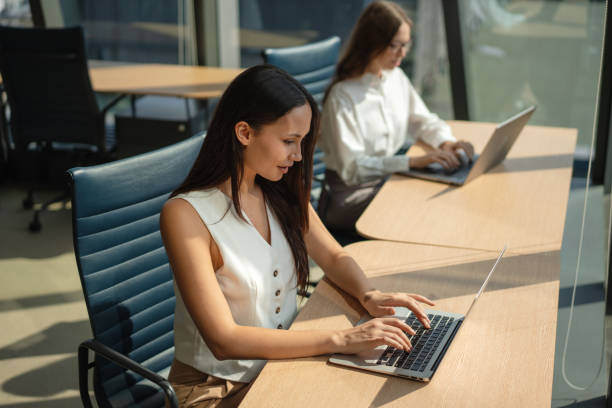 istock Businesswomen working in a modern office 2179872866