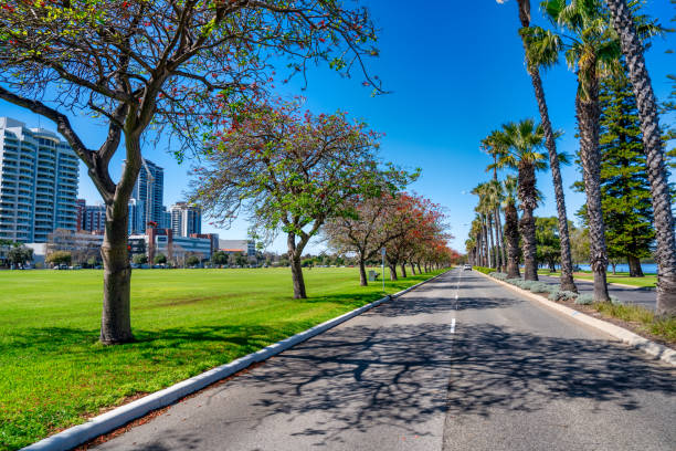istock Langley Park and Perth Skyline on a beautiful sunny day 2179901245