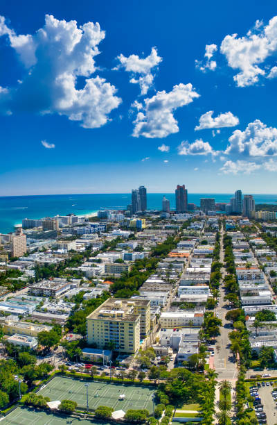 istock Miami Beach skyline on a beautiful sunny day, Florida 2179901343