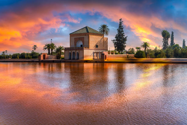istock The Menara Pavilion and Gardens in Marrakesh, Morocco, 2179904375