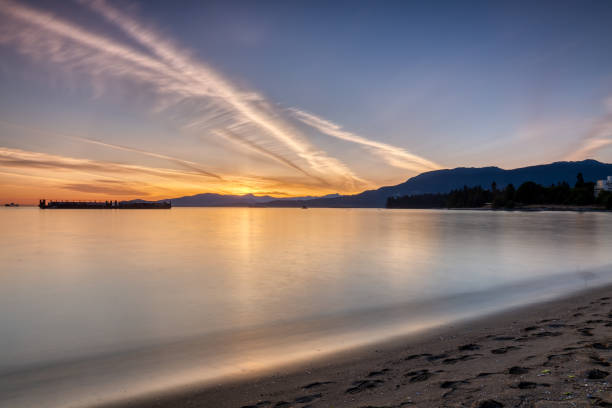 istock Beautiful sunset, Vancouver, BC, Canada 2179916093