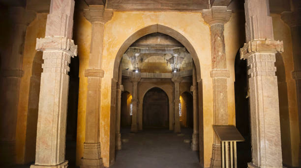 istock Inside view of Ranakdevi Mahal, Uparkot Fort, Junagadh, Gujarat, India. 2179921382