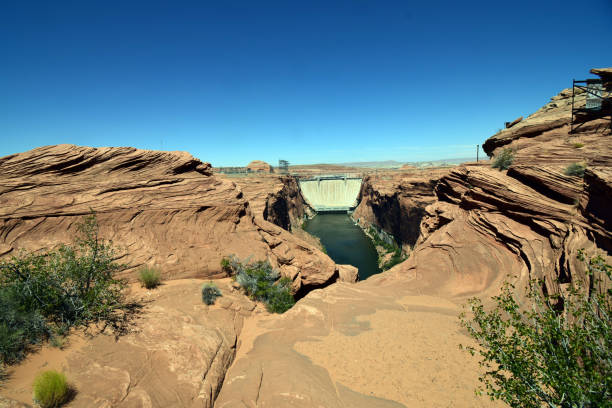 Glen canyon dam on colorado, Arizona