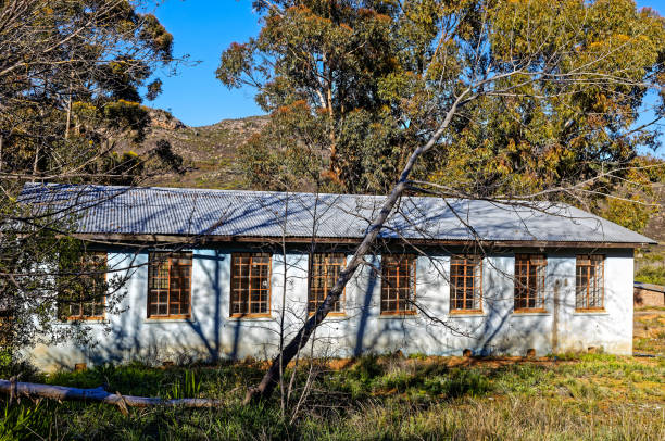 istock Simple rural school on Bo-Piketberg mountain 2179931741