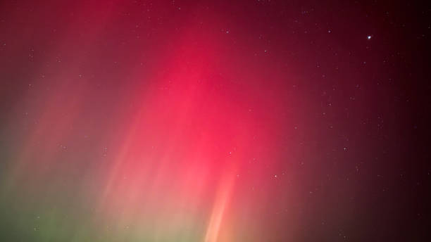 istock Red and green auroras over Brandenburg / Germany 2179946162
