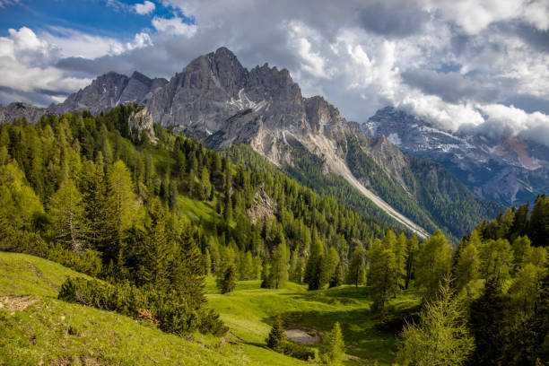 istock Durrenstein mountain range in the Dolomiti Alps 2179949453