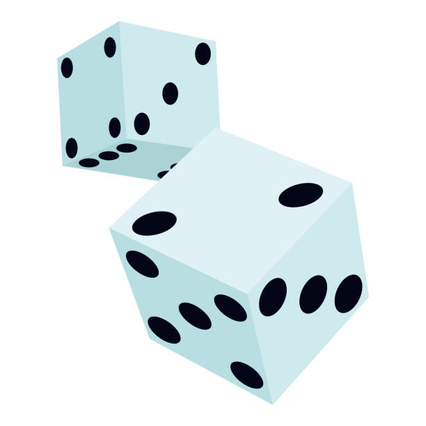 istock Two dice, gambling attribute of luck or games for the company 2179960973