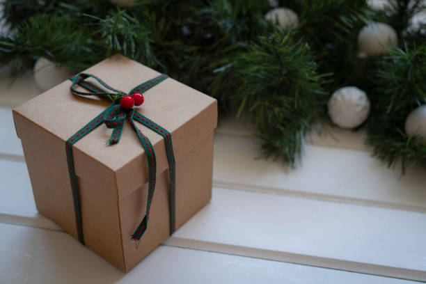 istock Christmas decoration, ornaments and garland frame background 2179976058