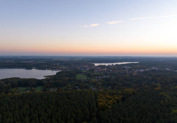 istock Lindow on three lakes in Brandenburg in Germany 2179991905