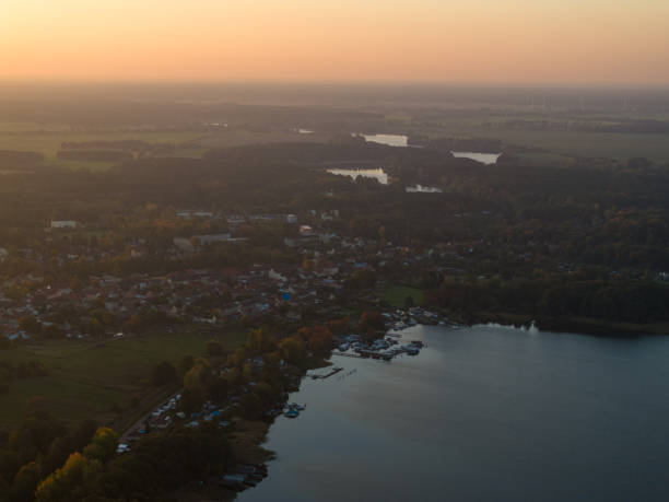 istock Lindow on three lakes in Brandenburg in Germany 2179994339