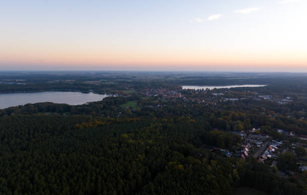 istock Lindow on three lakes in Brandenburg in Germany 2179994344